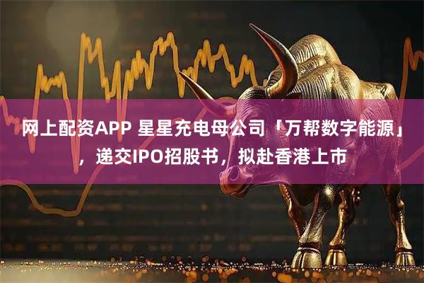 网上配资APP 星星充电母公司「万帮数字能源」，递交IPO招股书，拟赴香港上市