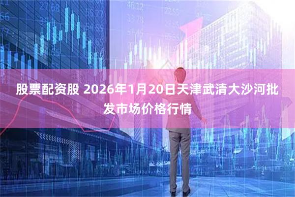 股票配资股 2026年1月20日天津武清大沙河批发市场价格行情