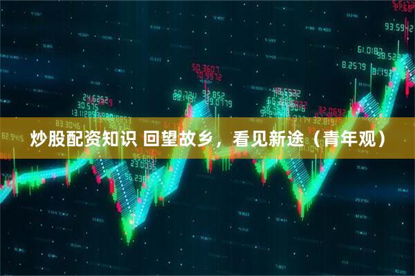 炒股配资知识 回望故乡，看见新途（青年观）